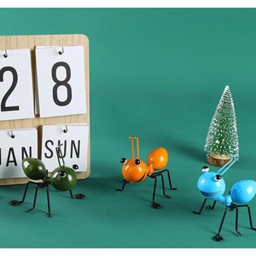 Metal Ant Wall Decor Room Oen Yard Art Wall Sculptures Ant Decoration Metal Products Home Furnishings