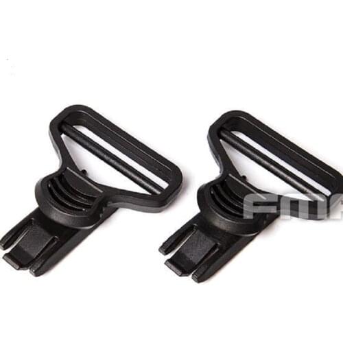 FMA Goggle 360 degrees Swivel Clips 1.5" bk TB1240-BK