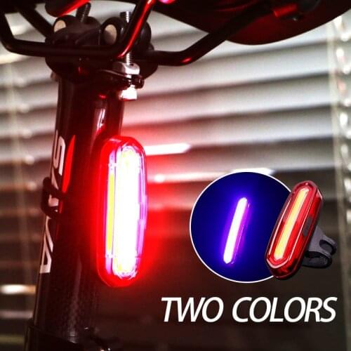 Bike Rear Tail light Led Usb Chargeable Mountain luz bici Bike Cycling Light rechargeable Tail lampe velo Bicycle Accessor Light