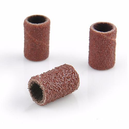 50 Pcs Sanding Band Grinding Wheel Nail Art DIY Pedicure Sander Sandingsleeve 50 pcs nail drill sanding band grinding wheels