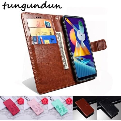 Case For Samsung Galaxy M11 SM-M115F Cover Flip PU Leather Phone Protective Shell For Galaxy M11 Case Protector Bag Card Slot