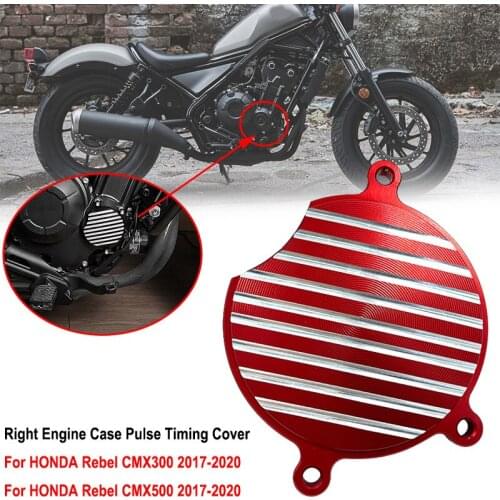 For HONDA Rebel CMX300 CMX500 2017 2018 2019 2020 Motorcycle Right Engine Case Pulse Timing Cover Guard Crash Slider Protector