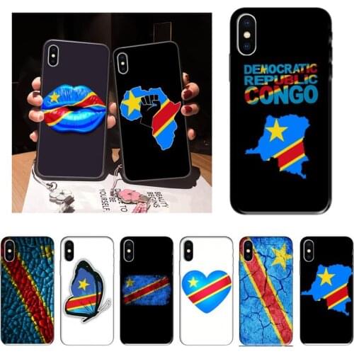 Zororong Congo Flag Phone Case For iPhone 12 Mini 11 Pro XS Max X XR 7 8 Plus