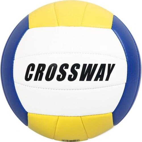 Crossway Training Volleyball Wear-resistant Leak-proof High Elasticity No.5 Children Adult Soft Sport Volleyball for Fitness