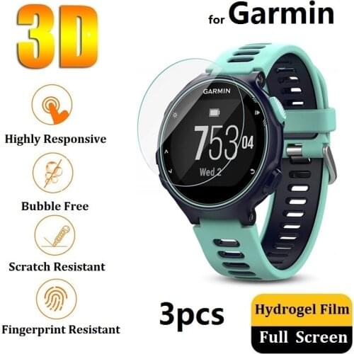 Protective Film for Garmin Forerunner 735XT 225 235 245 945 935 Fenix 6 6S 6X Pro 5 5s 5X Plus (Not Glass) Screen Protector Foil