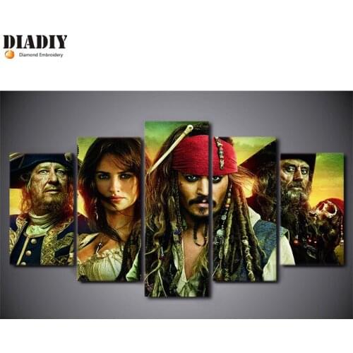 Full Square&round drill 5D DIY Diamond embroidery Caribbea Diamond Painting Cross Stitch Rhinestone Mosaic Kitchen Home Decor