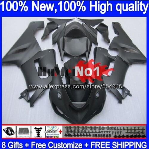 Body For KAWASAKI ZX-636 600 CC ZX 6R 600CC 6 R ZX6R 05 06 60MC.20 Matte black ZX636 ZX600 ZX 636 ZX-6R 2005 2006 Fairing