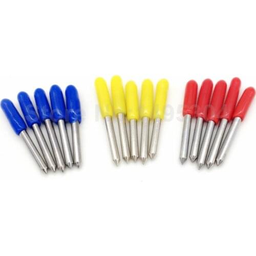 15 pcs/lot Cutting Plotter Blade 30/45/60 Degree High Quality Cutter Blades for Liyu GCC Roland Cutter plotter vinyl