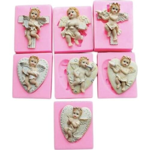 Mini shape Fondant cake mould Food grade Silicone mold DIY chocolate cake decorating tools