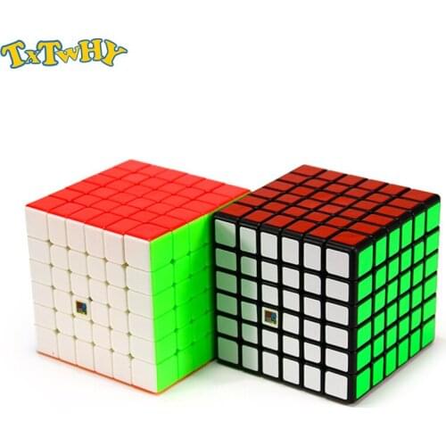 Moyu Cubing Classroom MF6 Speed Cube 6x6x6 Puzzles Magic Cube 6x6 Black/Stickerless Toys For Children