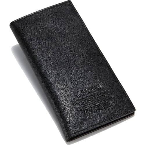 Brand Mens Wallets Good Quality Long Casual Men Wallet Cowskin Clutch Zipper Coin Purse Pocket Cards ID Holder Moneybags Burse