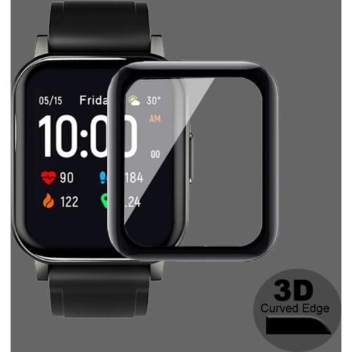 Soft Protective Film For Haylou Smart Watch 2 LS02 Smart Watch Screen Protector Cover Guard 3D Curved Edge Full Coverage