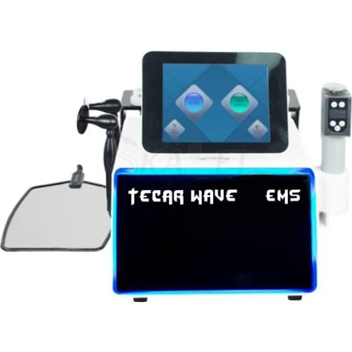 2021 Newest ESWT Shockwave CET RET Smart Tecar Therapy Pain Relief ED Treatment Multi-function Machine