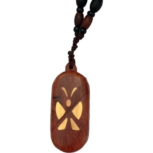 Free Custom Photo Handmade Wood The Illusionist Locket Pendant Women Sweater Necklace Couple Lovers Valentines Day Gift