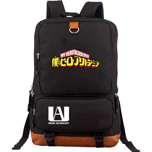 Casual My Hero Academia Backpack Boku No Hero Academia Daily Backpack Casual Students Schoolbag Teens Travel Shouler Rucksack