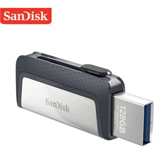 Sandisk Type-C USB 3.1 Dual Interface OTG Flash Disk Usb Flash Drive 256GB 128GB 64GB 32GB Multifunctional USB Stick Pen Drive
