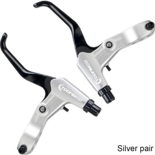 High Quality Ultralight Aluminum Bicycle BMX Brake Handle MTB Mountain Bike Cycling Brake Levers V/Disc Brake Levers 2 Colours