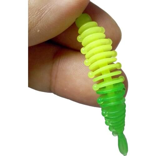 5.5cm 10pcs/Lot Soft Lures Silicone Bait Goods For Fishing Sea Fishing Pva Swimbait Wobblers Artificial Tackle