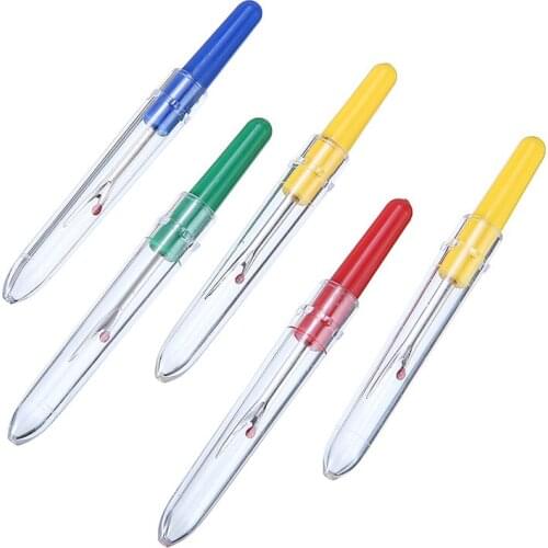 5pcs/set Seam Ripper Thread Sewing Stitch Cutter Unpicker Tool Plastic Craft Cross-Stitch Sewing Thread Remover