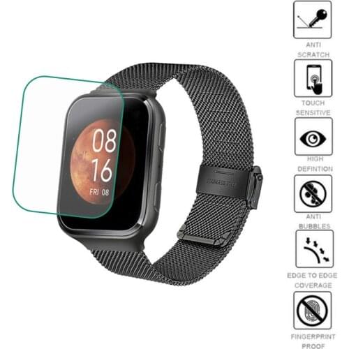 5pcs Soft TPU Clear Protective Film Smartwatch Guard For 70mai Saphir Smart Watch Full Display Screen Protector Cover Protection