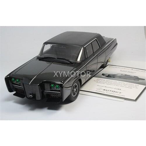 AUTOart 1/18 For BLACK BEAUTY /GREEN HORNET Diecast Car Model Kids Boy Gifts For Collection Display Black Metal,Plastic,Rubber