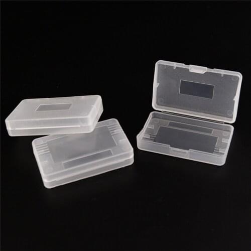 5000PCS Clear Plastic Game Cartridge Case For GBA