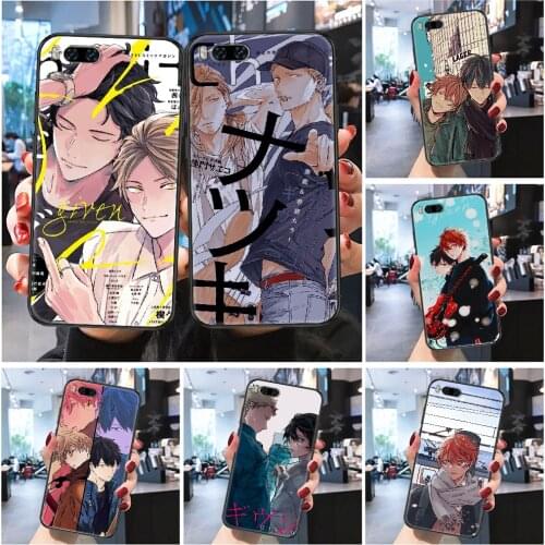 Given Sato Mafuyu Uenoyama Ritsuka Phone case For Xiaomi Mi Max Note 3 A2 A3 8 9 9T 10 Lite Pro Ultra Frosted black painting