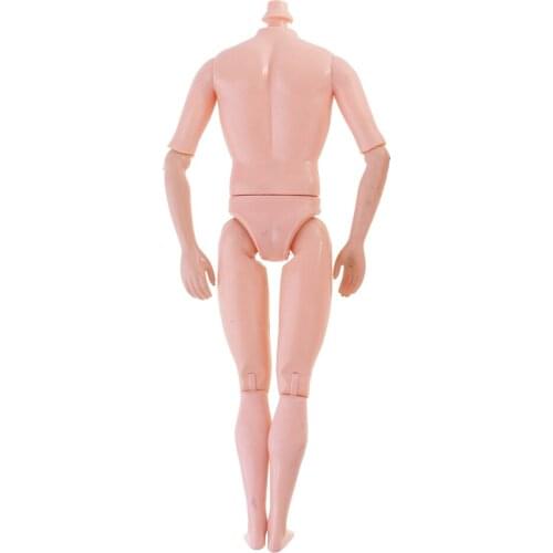 2pcs 11'' Male Body for Dolls 9 Joints Doll Action Figure DIY Costume Girl Toys