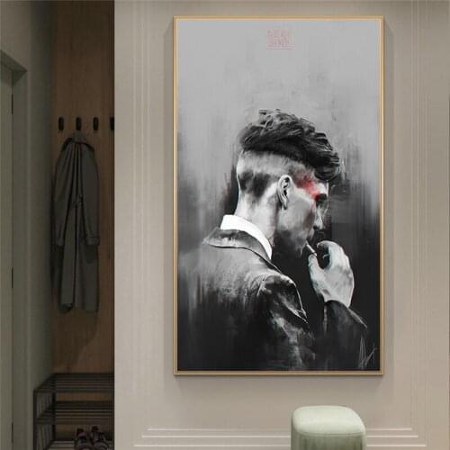 Handsome Characters In Nordic TV Series Canvas Painting Wall Art Nordic Posters and Prints Wall Pictures for Living Room Decor
