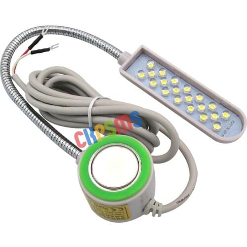 20 Led Sewing Machine Light Lamp Magnetic Base Goose Neck fit for Singer, Consew, juki # TD-20 110-220V
