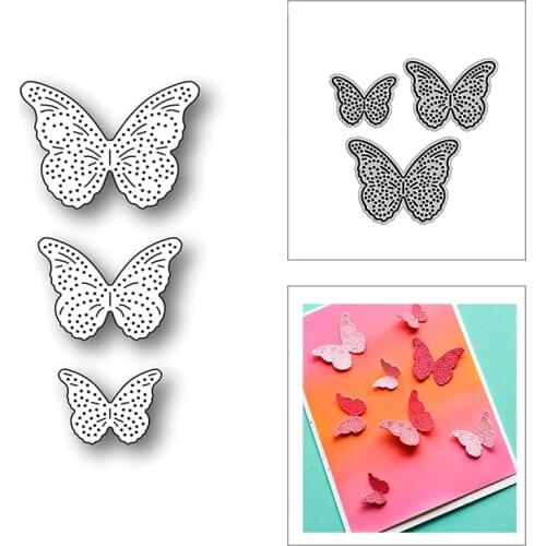 New Elegant Spot Butterfly Insect 2020 Metal Cutting Dies for DIY Scrapbooking Decor Embossing and Card Making Craft No Stamps