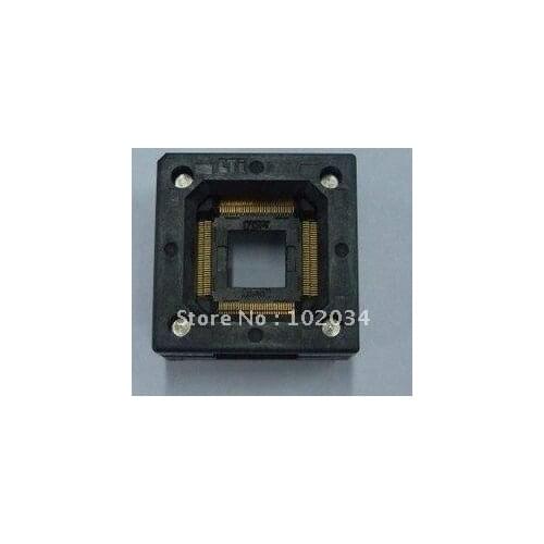 100% NEW OTQ-128-0.5 QFP128 TQFP128 IC Test Socket / Programmer Adapter / Burn-in Socket OTQ-128-0.5-03