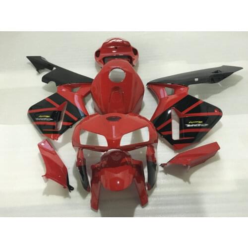 INJECTION MOLD red Black ABS Fairing For H CBR600RR 2005 2006 CBR 600RR 05 06 CBR 600 RR bodywork plastic kit