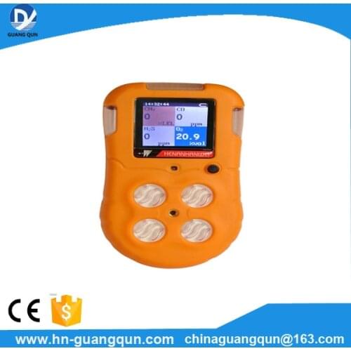 Professional Manufacture BX616 Portable 4-gas detector/gas analyzers LEL,H2S,CO,O2 with CE