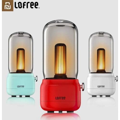 Youpin Lofree Candly Light Portable 1800K LED Sound Source Atmosphere Retro Night Light Table Lamp Bar Decor Creative Lamps h20