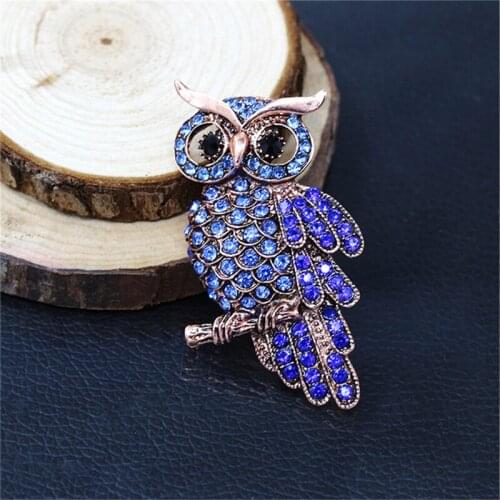 Retro Owl Brooch Charming Chic High-grade Unisex Individuality Gift 2018 New Clothing Accessories Hot Pin Hot Sale