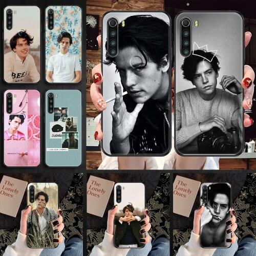 Riverdale cole sprouse Phone case For Xiaomi Redmi Note 7 7A 8 8T 9 9A 9S 10 K30 Pro Ultra black luxury prime pretty hoesjes art