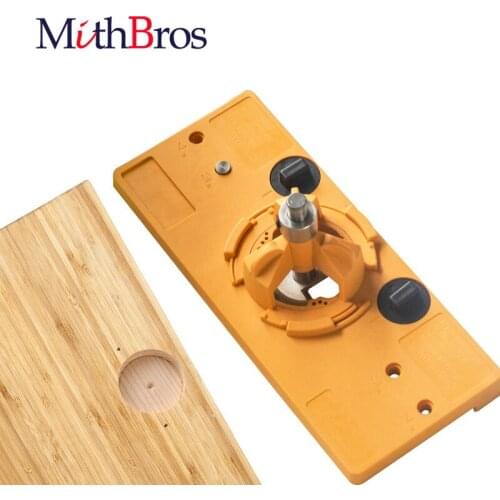 Concealed 35MM Cup Style Hinge Jig Boring Hole Drill Guide with Drill Bit Wood Cutter Hinge hole punch Woodworking DIY Tools
