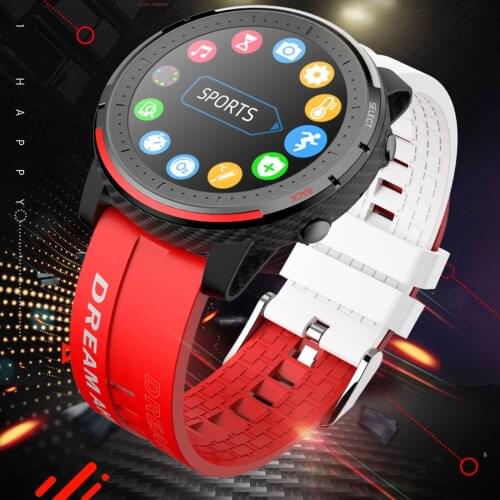 1.28" Full Touch Screen Smartwatch Bluetooth Smart Watch Blood Pressure Fitness Tracker Waterproof Wristband for IPhone Android