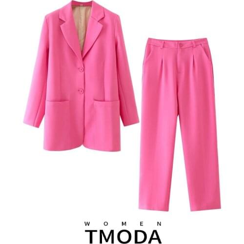 T MODA Women's Trouser Suits With A Jacket