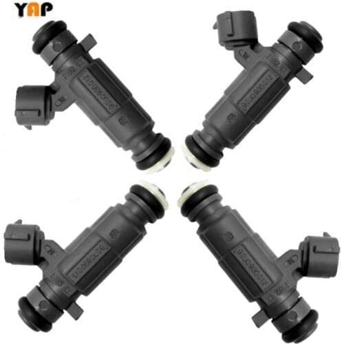 FUEL INJECTOR (4) FIT FOR HYUNDAIKia SPECTRAShuma 2 II FB 1.6Kia 1.6L L4 9260930012 0K2N313250 2002-2004