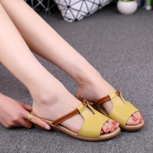 2021 new fashion Women shoes slipper sopen toe sandals women shoes outdoor wedge beach casual shoes woman zapatos mujer