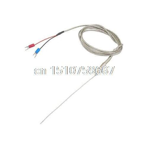 2M Wire Temprature Sensor Thermocouple Probe K Type 135mm x 1mm
