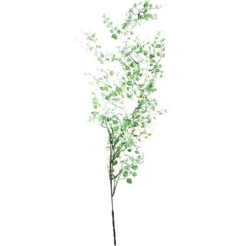 2xWeeping Willows Bunch Artificial Plant Bouquet Wedding Decor White Green