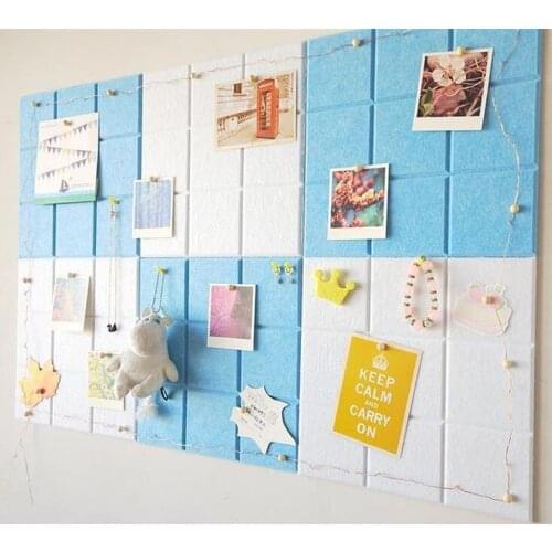 30x30cm Small Square Felt Board Letter Note Message Board Photo Wall Decor Planner Boards Thumb Tack Handmade Diy Craft Feltro