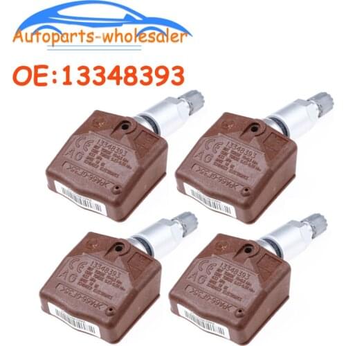4 PCS Car 13348393 TPMS Tire Pressure Sensor 433MHZ For Opel Zafira C Astra J Insignia Vauxhall for Opel Ampera C hevrolet Volt