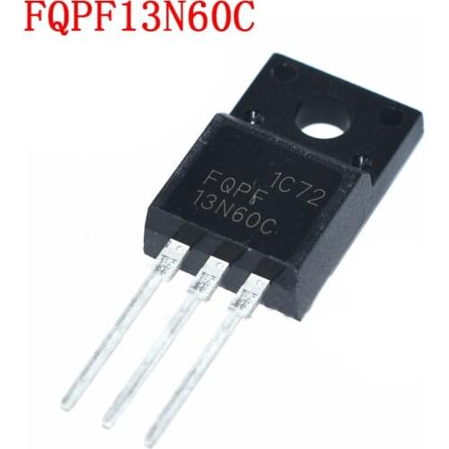 5pcs/lot FQPF13N60C 13NM60N 13N60 K13A60D 13A600V TO-220F MOSFET