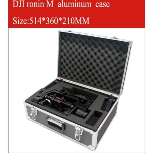 DJI ronin M case aluminum protective box impact resistant protective case with custom EVA lining special custom for roinin m
