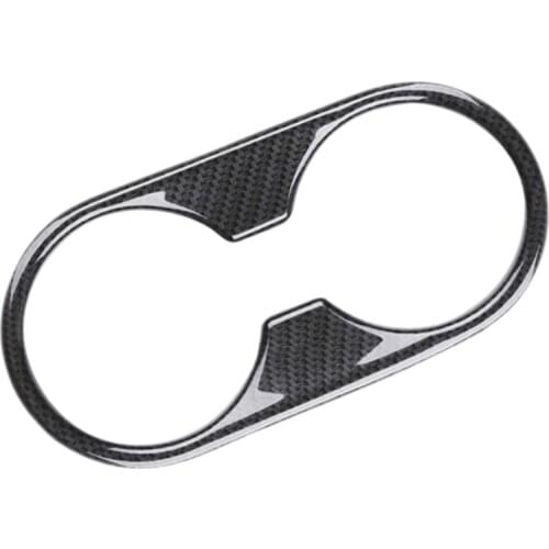 Car Central Control Water Cup Frame Water Cup Trim Cover Water Cup Frame Panel for Mazda CX-3 Mazda 2 20-21
