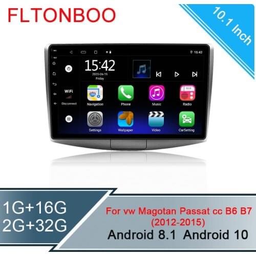 10.1 inch Android car multimedia GPS Navigation Radio Player for Volkswagen VW Magotan Passat CC B6 B7 2012-2015